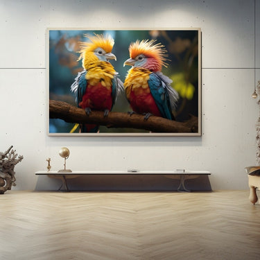 Tropical Bird Canvas